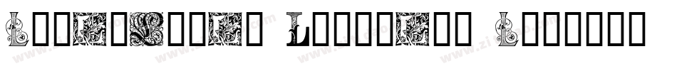 Ornamental Initials O字体转换